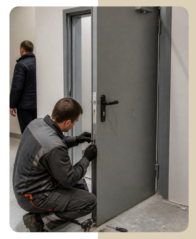 Ремонт противопожарной двери в Туле по цене 6610 р. | ДвериЛегко-Тул