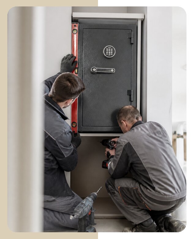 Профессиональная установка сейфа в частном доме в Туле