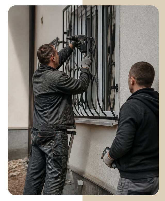 Установка наружных решеток в Туле от 4983 р. | ДвериЛегко-Тул